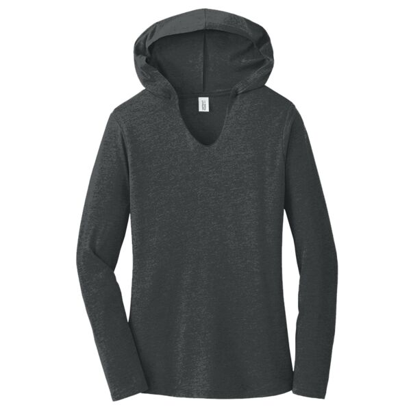 Ladies Tri-Blend Long Sleeve Hoodie Thumbnail