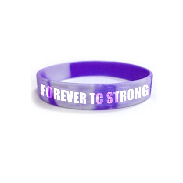 Debossed Silicone Wristbands Thumbnail